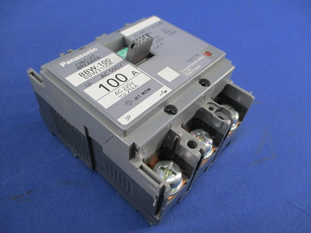 サーキットブレーカ3P100A BBW-100 BBW3100K