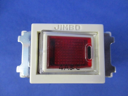チェック用オーロラマークスイッチ(白) JEC-BN-1MLCR