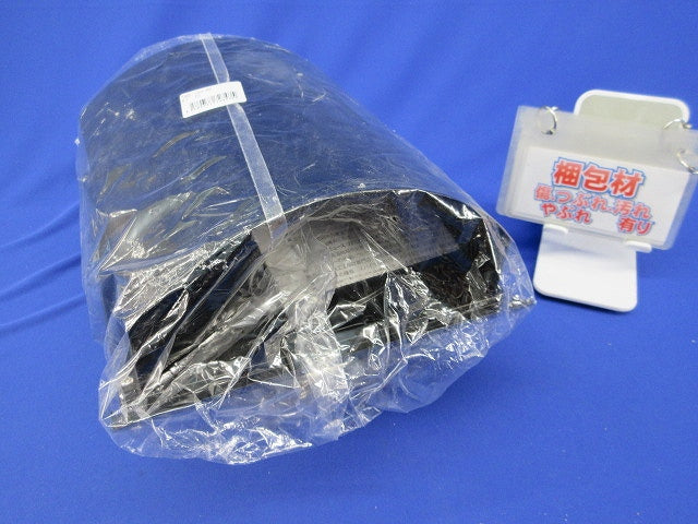 防火ダンパー付換気フードφ150(ステンレス)(黒) TRD-150BK