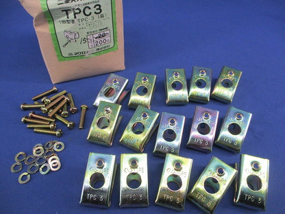 二重天井用金具 電線管支持金具吊りボルト丸鋼用(15個入) TPC3