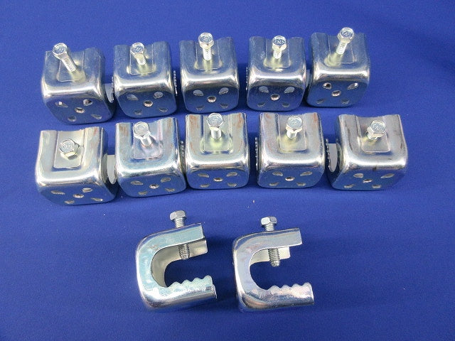 一般形鋼用支持金具(12個入) B3L-M8