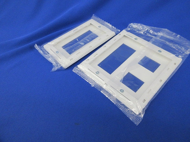 コンセントプレートセット(混在5個入)(マットホワイト) WTL7005K他