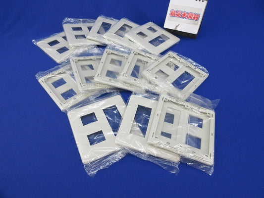 モダンプレート5コ用(13枚入)(ミルキーホワイト)National WN6005