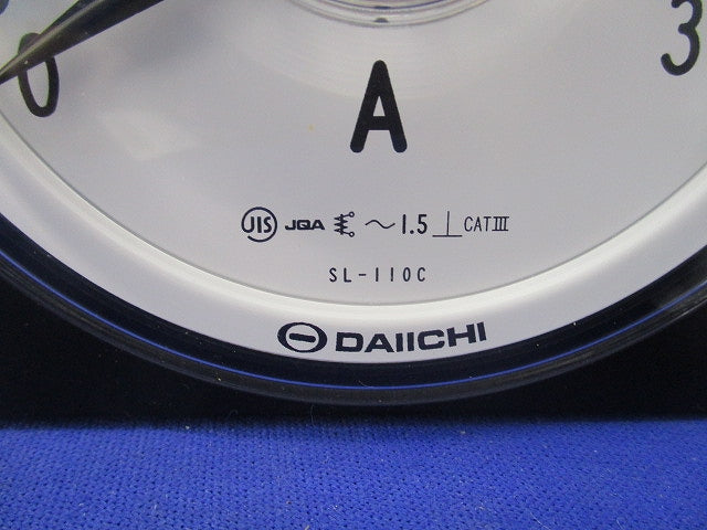 広角度計器 交流電流計30A/5A SL-110C