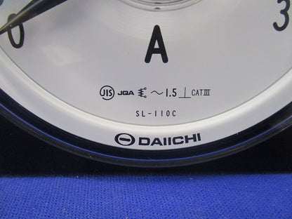 広角度計器 交流電流計30A/5A SL-110C