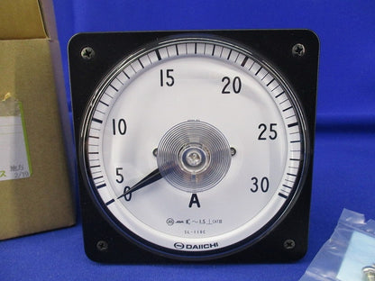 広角度計器 交流電流計30A/5A SL-110C