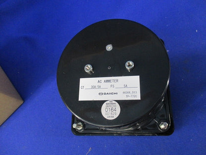 広角度計器 交流電流計30A/5A SL-110C