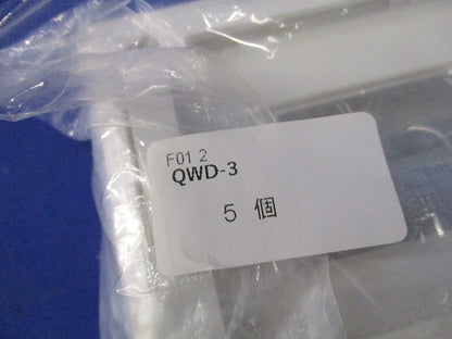 Jワイドスリムスクエアスイッチプレート 1連用(6枚入)(ピュアホワイト) QWD-3