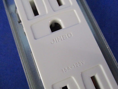 埋込接地ダブルコンセント(6個入)(ピュアホワイト) JEC-BN-55G+WJ