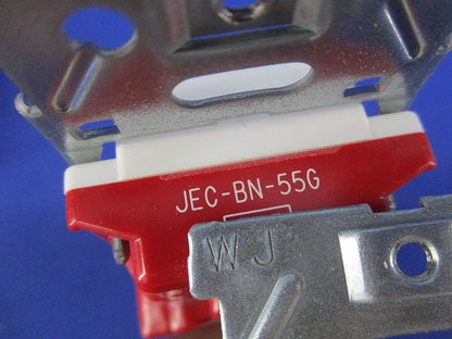 埋込接地ダブルコンセント(5個入)(ピュアホワイト) JEC-BN-55G+WJ