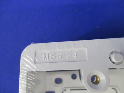 モール用スイッチボックス(ホワイト) MSB-F4