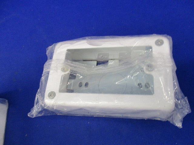 1コ用スイッチボックス(2個入)(ホワイト) DZB271KW