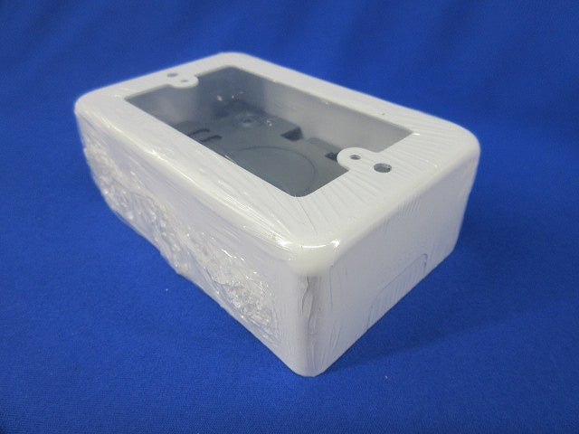 1個用スイッチボックス(3個入)(ミルキーホワイト)(キズ有) M(Y)161