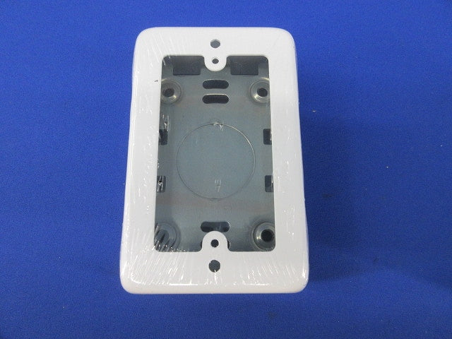 1個用スイッチボックス(3個入)(ミルキーホワイト)(キズ有) M(Y)161