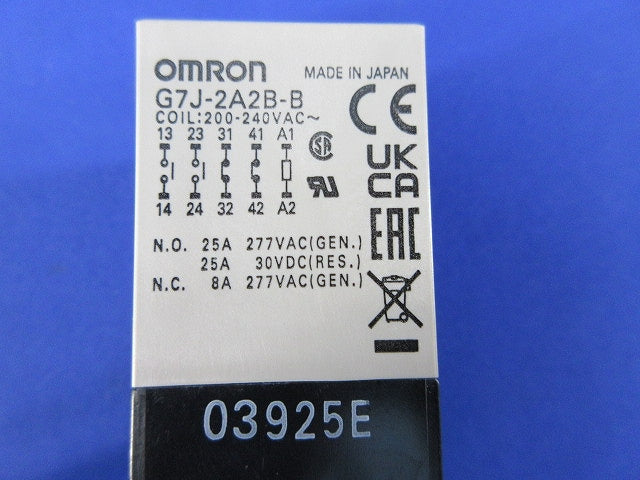 パワーリレー G7J-2A2B-B