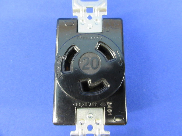 接地2P20A引掛埋込コンセント(2個入) WF2520