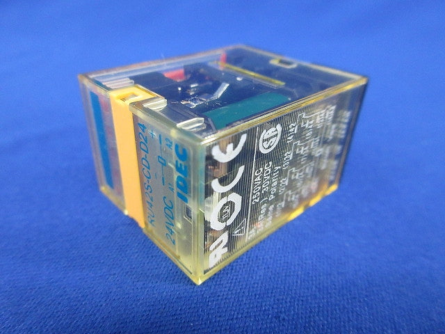 ユニバーサルリレー(ツイン接点・ソルダ端子・ダイオード・LED付) RU42S-CD-D24