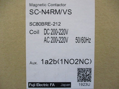 電磁接触器(可逆形)200V SC-N4RM/VS