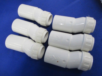 コネクタ(偏心・2号)(混在9個入)(ミルキーホワイト) 2KS-22M他