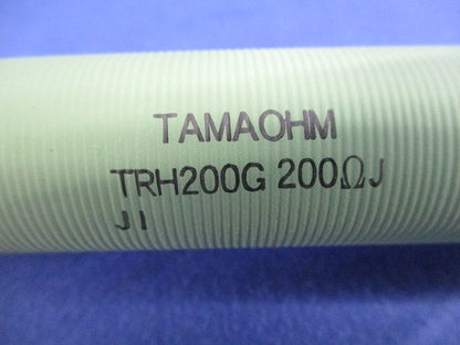 電力形不燃性塗料被覆巻線抵抗器(2個入) TRH200G200ΩJ