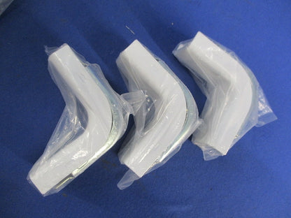 メタルモール付属品セット(混在8個入)(ホワイト) M121