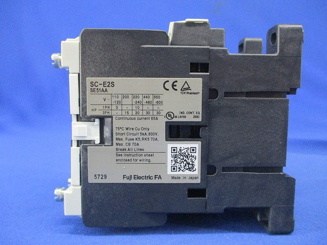 標準形電磁接触器 SE51AA-2 200V 220-220V SC-E2S