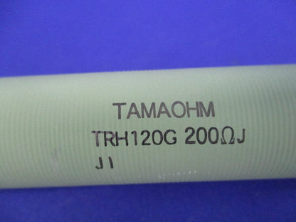 電力形不燃性塗料被覆巻線抵抗器 TRH4120G 200Ω