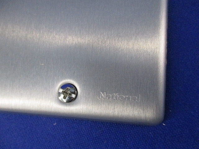 新金属カバープレート(取付枠付)4連(5個入) WN7594