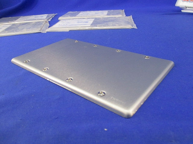 新金属カバープレート(取付枠付)4連(5個入) WN7594