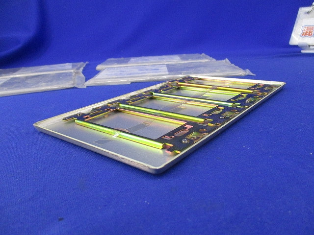 新金属カバープレート(取付枠付)4連(5個入) WN7594