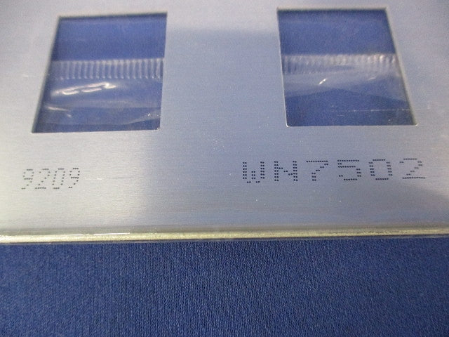 新金属プレート2コ用(10枚入)National WN7502