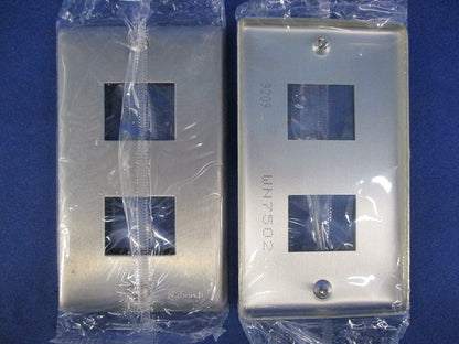 新金属プレート2コ用(10枚入)National WN7502