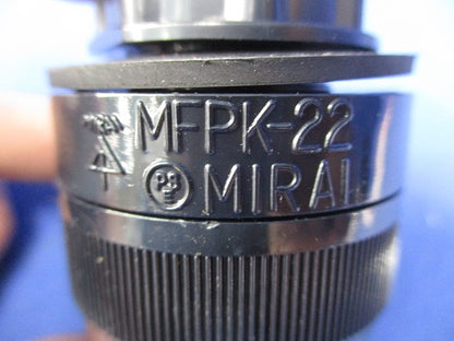 マシンフレキコネクタ 防水型(9個入)黒 MFPK-22