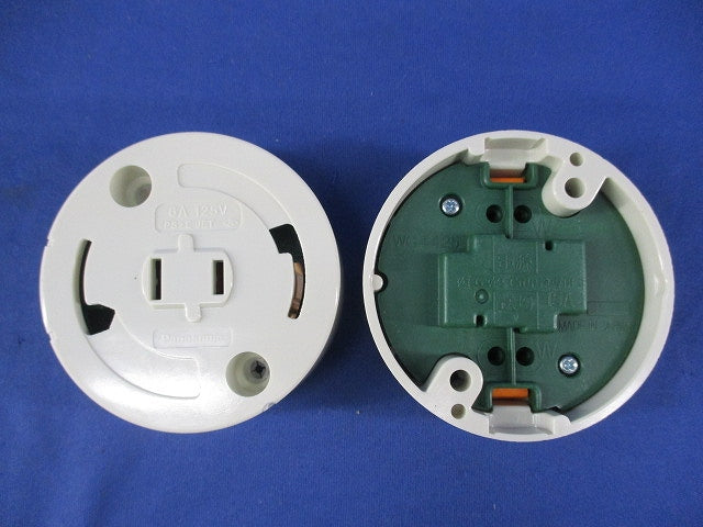 コンセント付丸型引掛シーリング(6個入) WG4425