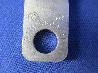 低圧開閉器用裸圧着端子(58個入) CB38-6N