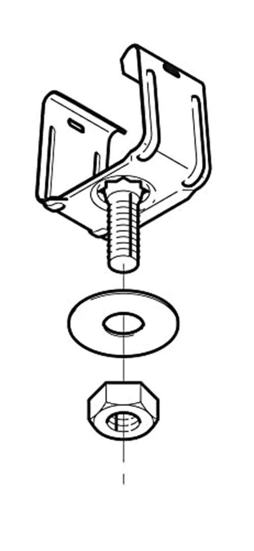 レースウェイ 開口上向き用器具取付金具 20個入 DK1UK-9-20
