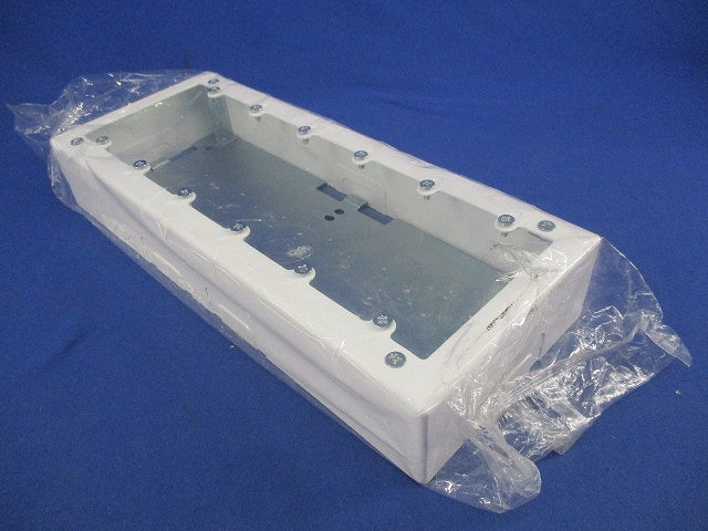 メタルモール 6個用スイッチボックス DZB296W