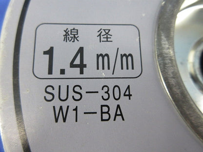 ステンレス線(線径1.4mm)(長さ不明)2.4ｋg W1-BA