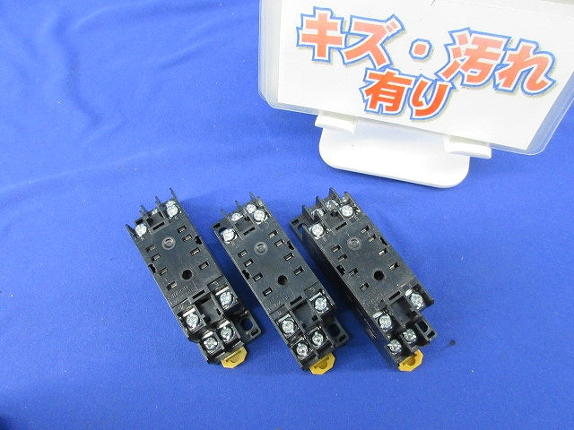 表面接続角型ソケット(リレー用)(3個入) PYFZ-08
