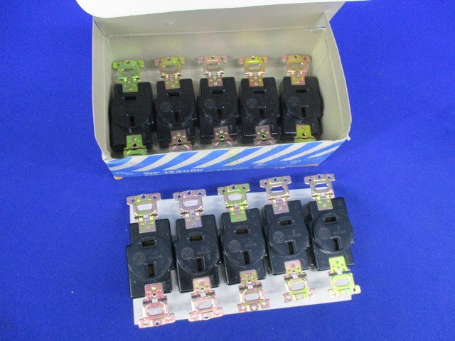 2P20A埋込コンセント(ブラック)(10個入)National WF1220BK