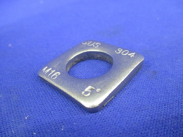 テーパーワッシャー(ステンレス)(18個入) 16×5°