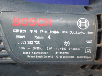 ジグソー(動作確認済)(ジャンク品) GST75BE