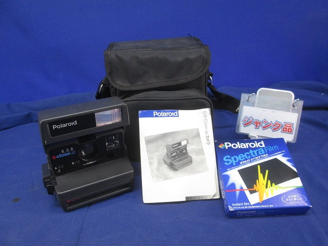 インスタントフィルムカメラ(フィルム付・期限OK)(動作未確認)(ジャンク品) 636