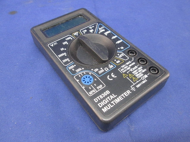 デジタルテスター(動作未確認)(ジャンク品) DT-830B