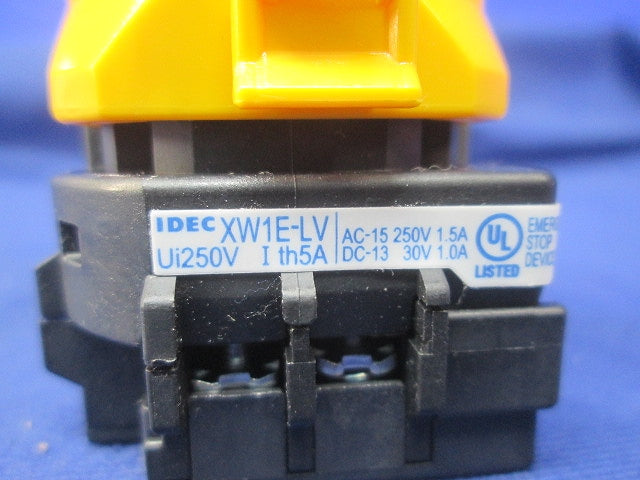 非常停止用押ボタンスイッチ XW1E-LV