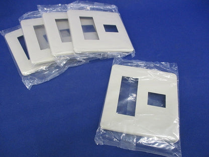 モダンプレート4コ用(3コ+1コ用)(5個入)(ミルキーホワイト) WN6074
