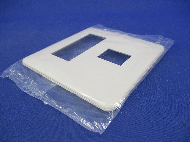モダンプレート4コ用(3コ+1コ用)(5個入)(ミルキーホワイト) WN6074