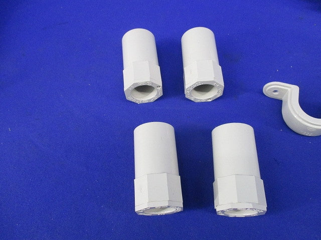 VE管付属品セット(混在8個入)(アイボリー) 2K-22他