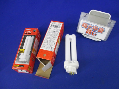 コンパクト形蛍光ランプ(電球色)(2個入) FDL27EX-L-T