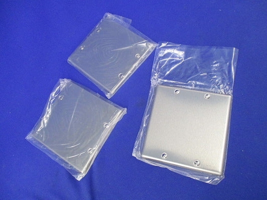 新金属カバープレート2連用(3枚入)National WN7592